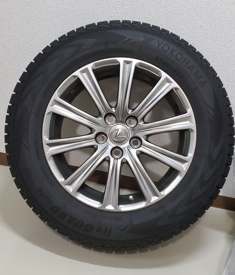 センサー付 レクサス NX 純正 225/65R17 スタッドレスホイールセット レクサス純正ホイール スタッドレスセット、225/65r17、nx、ハリアー