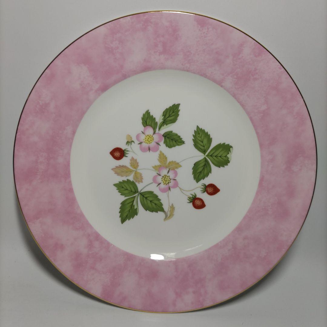 ウェッジウッド ワイルドストロベリー フルリムプレート５色セット 20.5cm