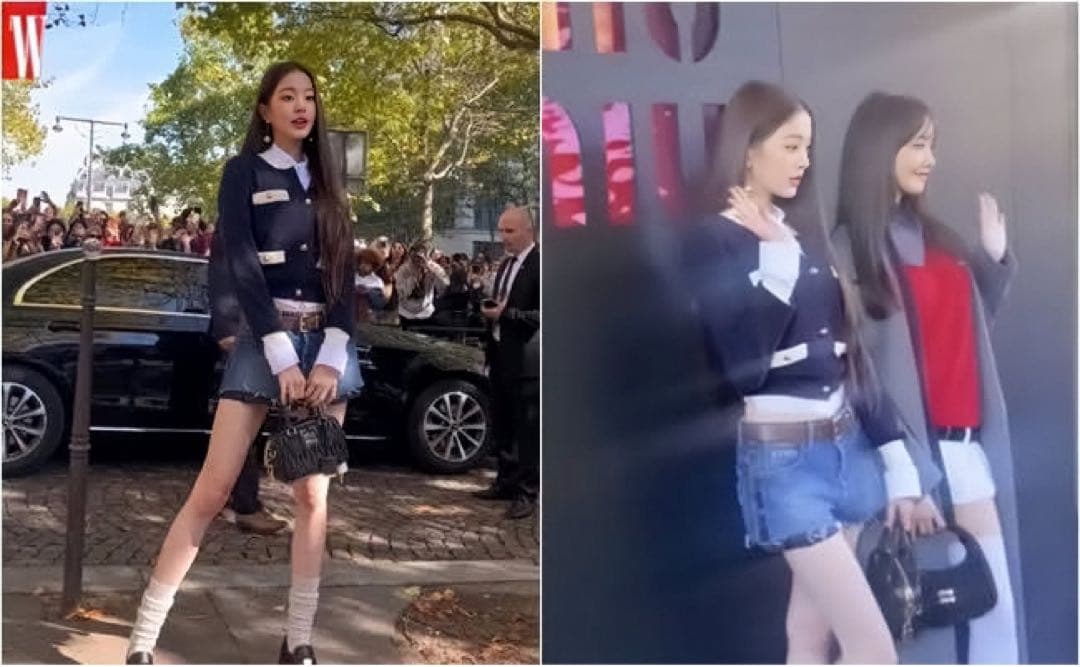 ウォニョン着用 miumiu ショートデニム - メルカリ