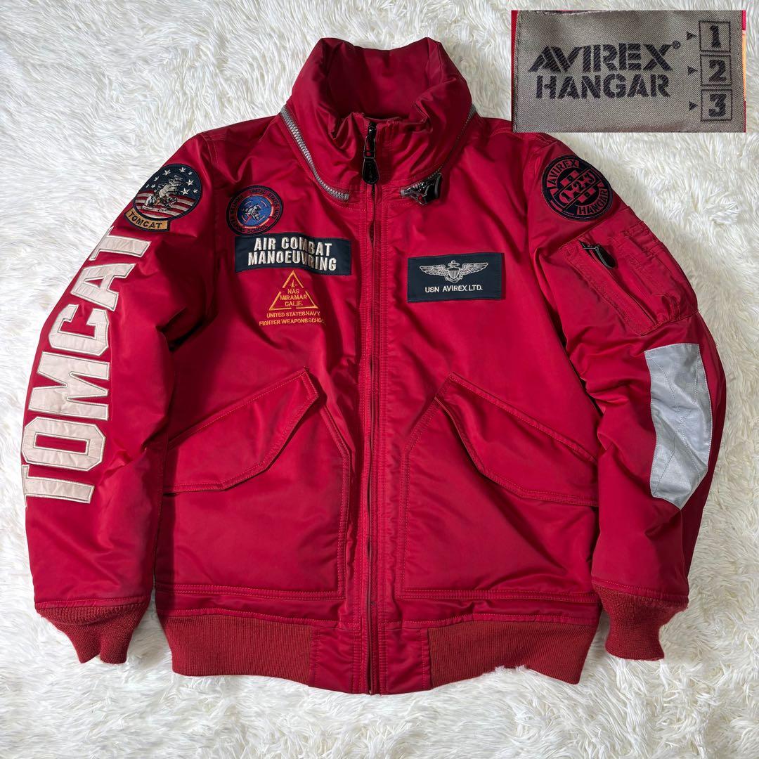 希少】AVIREX アヴィレックス フライトジャケット TOPGUN - メルカリ