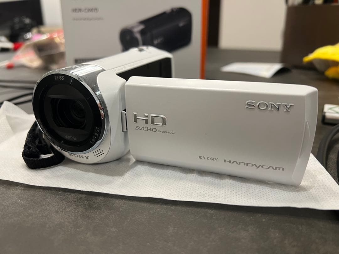【中古】SONY HDR-CX470 2021年製 SONY ソニー デジタルビデオカメラ HDR-CX470 /スーツケースレンタルは