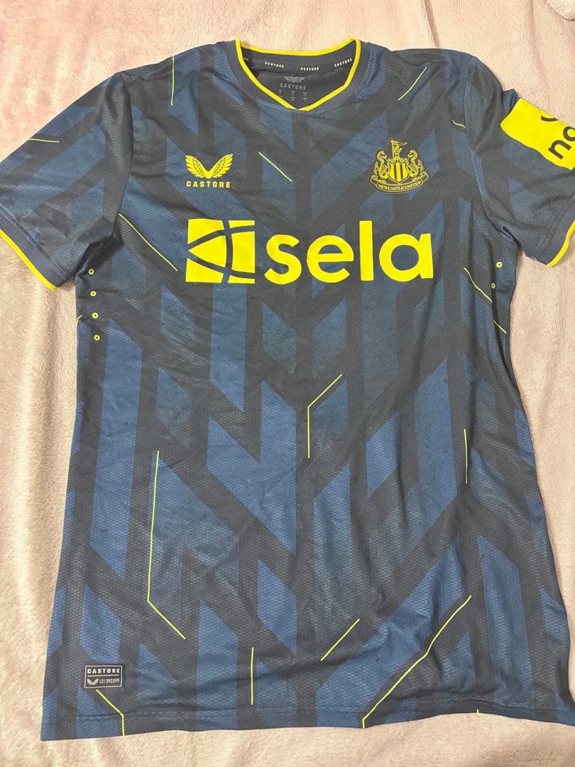 ウェア Newcastle United 2023-2024 BARNES 15 Newcastle 23/24 Third Shirt - 6/15/2024 - Football - MatchWornShirt