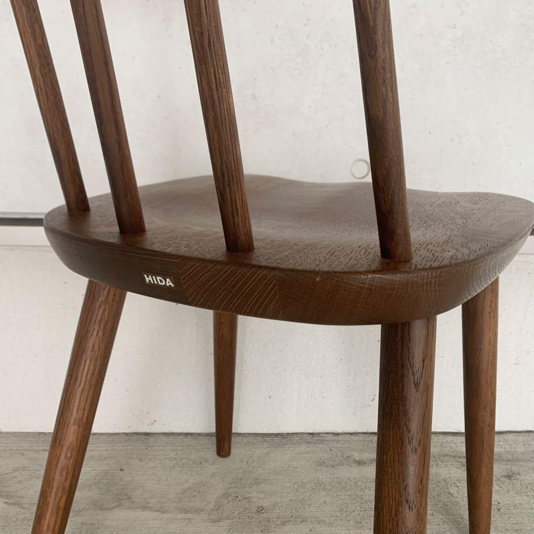①HIDA 飛騨産業 TUGUMI ダイニングチェア キツツキ