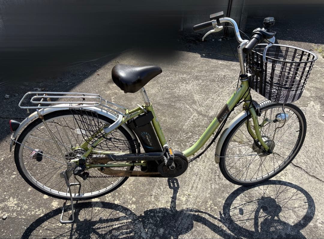 川*博様 引取り限定 マルキン 電動自転車 充電器/バッテリーあり※訳