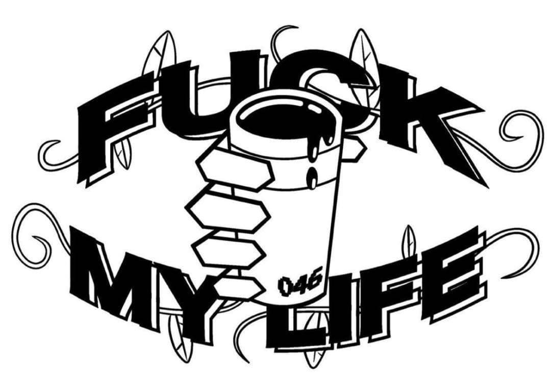 fuck my life flexwitme dne着用 - メルカリ