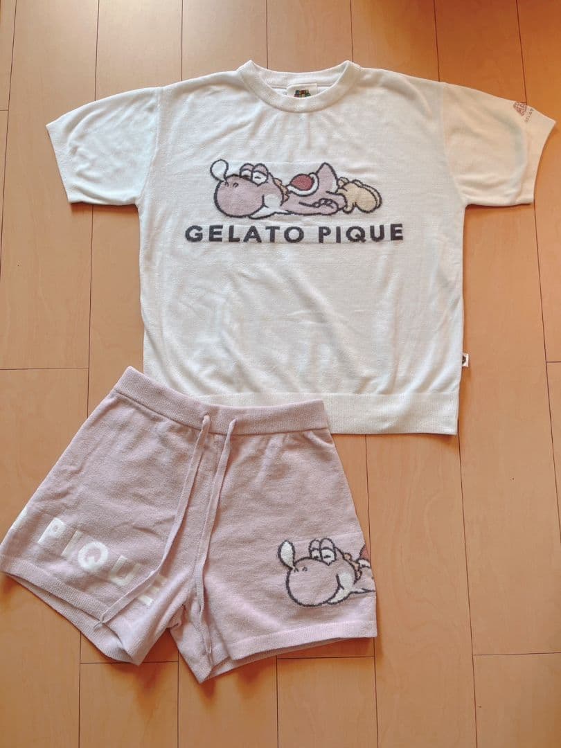 ジェラートピケ】ヨッシー ジャガードプルオーバー&ショートパンツ