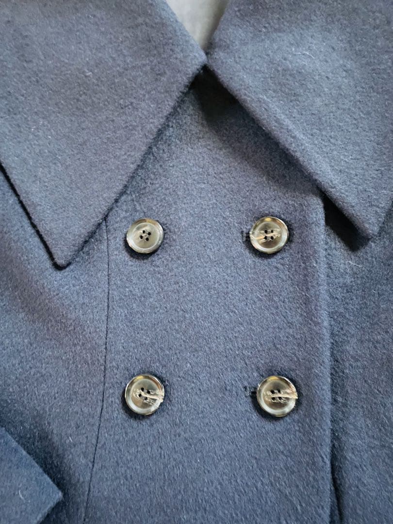 LILY BROWN ビッグカラー スリムマーメイドコート - メルカリ