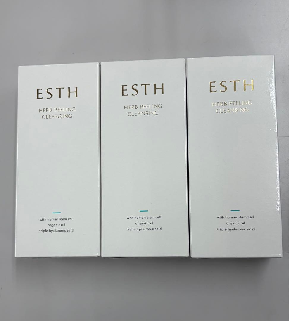 ESTH ハーブピーリングクレンジング 120g 3本セット ESTH ハーブピーリングクレンジング 120g : これがいちばん - 通販