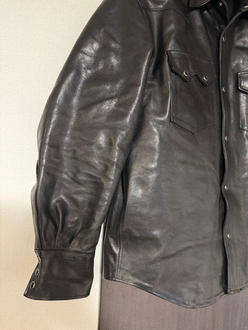 MASSES マシス 木村拓哉 レザーシャツ - メルカリ