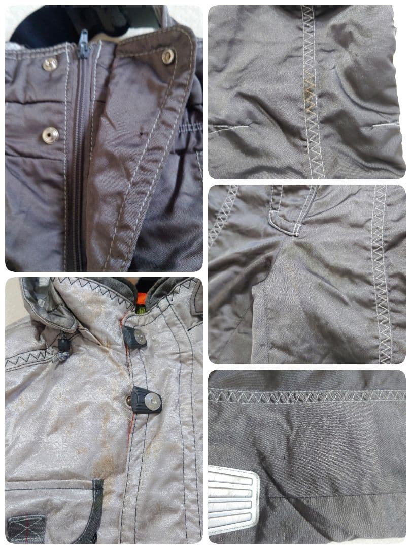 ゴールドウイン スキーウェア 上下セット シルバー/グレー 160の通販は