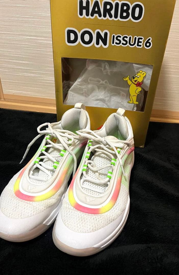 adidas DON ISSUE 6 HARIBOコラボ シューズ Haribo Goldbears x adidas DON Issue 6 Releasing October 2024