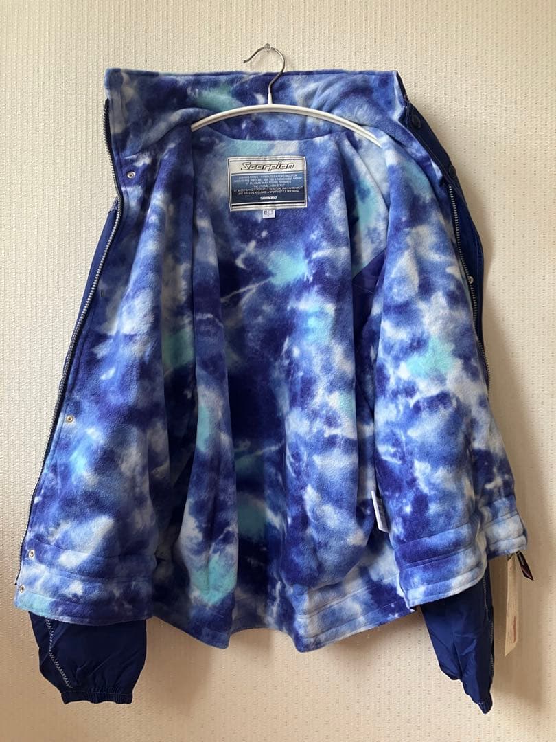 未着用タグ有】シマノ スコーピオン フリースブルゾン バス釣り/レトロ