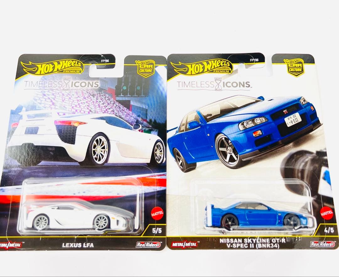 ホットウィール タイムレスアイコンズ GT-R レクサスLFA ③ - メルカリ