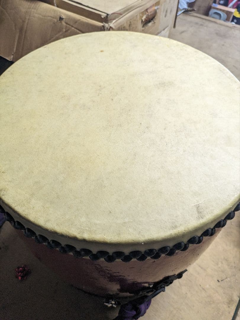 和太鼓 赤い色 エイサー