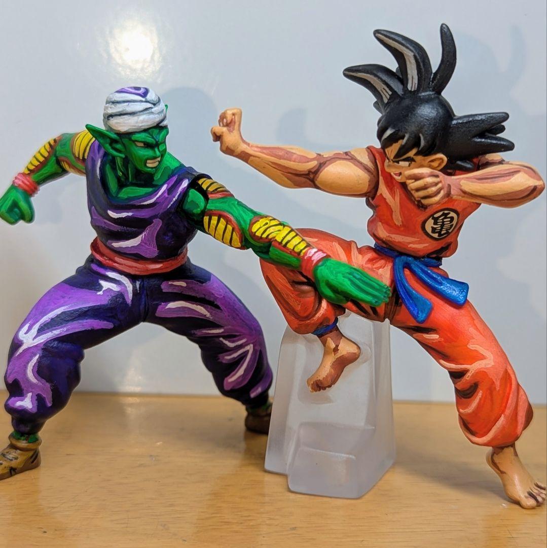 ドラゴンボール フィギュア リペイント HG 孫悟空 ピッコロ