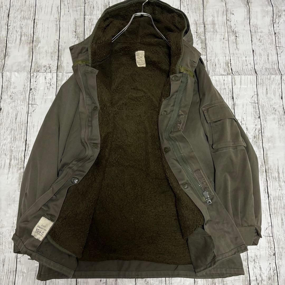 90s フランス軍 F2 フィールドパーカー モッズコート ライナー付き