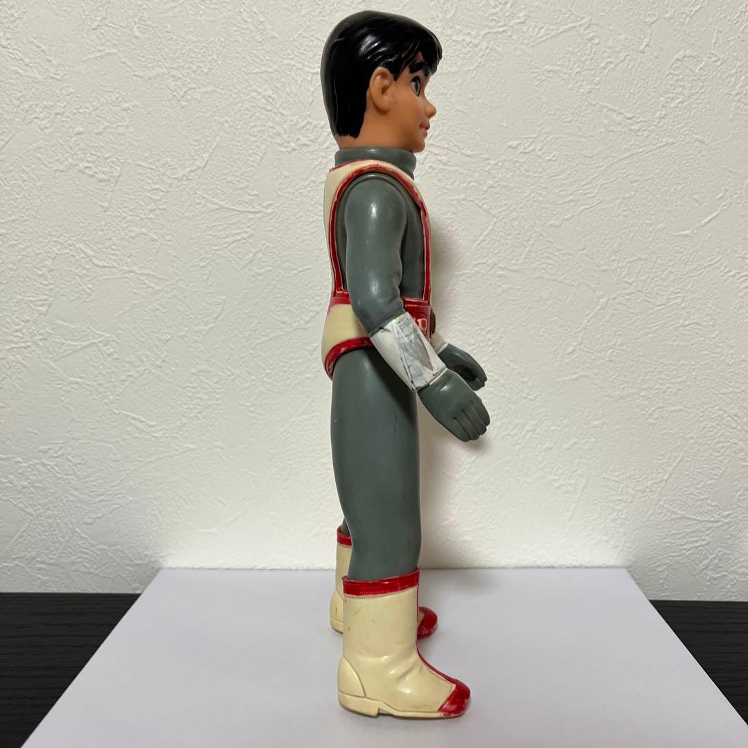 シルバー仮面ジャイアント 面取れ ソフビ 旧バンダイ 当時物