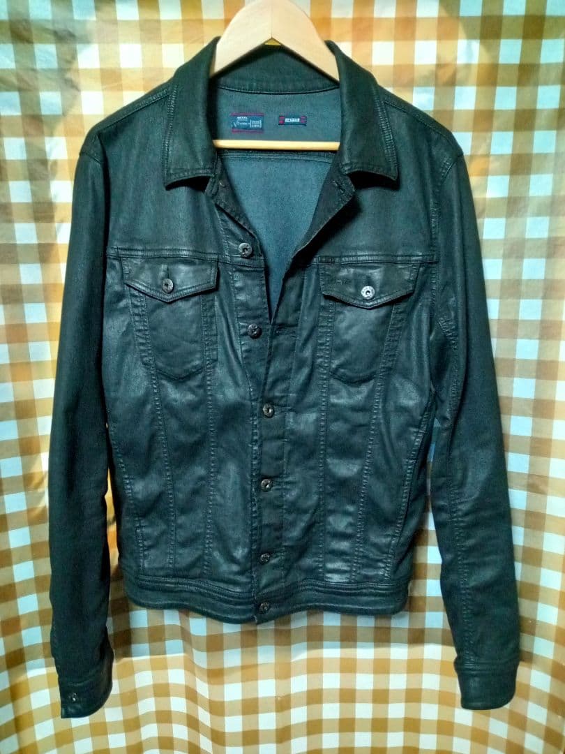 DIESEL JOGGジョク コーティングデニムジャケット ELSHAR-NE DIESEL JOGGジョク コーティングデニムジャケット ELSHAR-NE