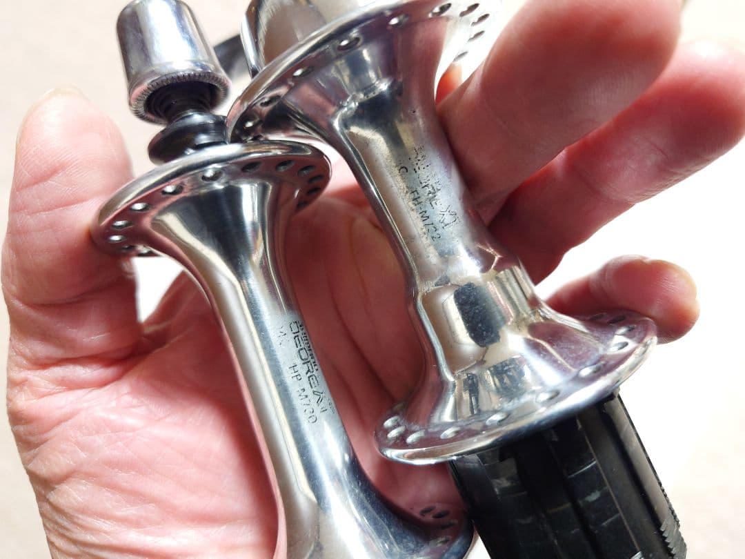 ヴィンテージSHIMANO『DEORE XT』(HB-M730・FH-M732) - メルカリ