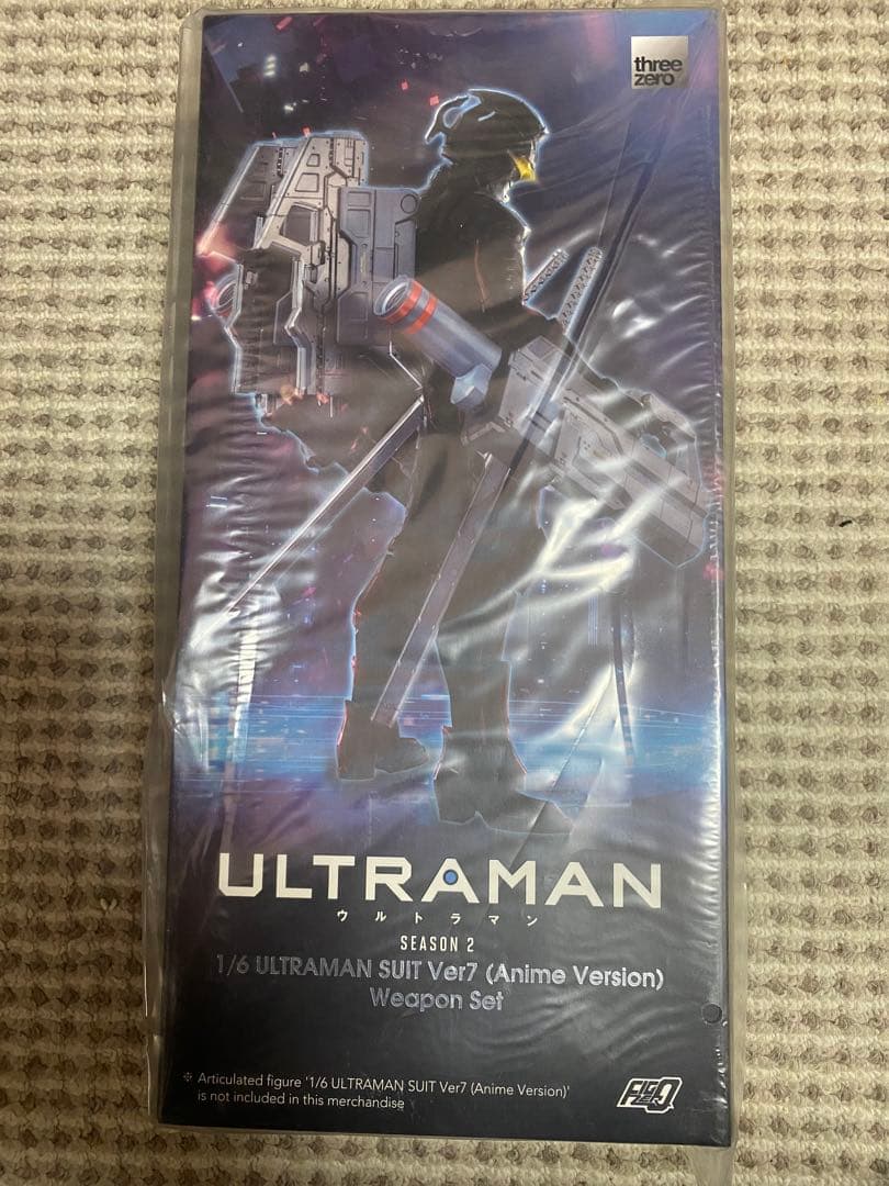 threezero ULTRAMAN SUIT4体＋weapon set 未開封 threezero ULTRAMAN