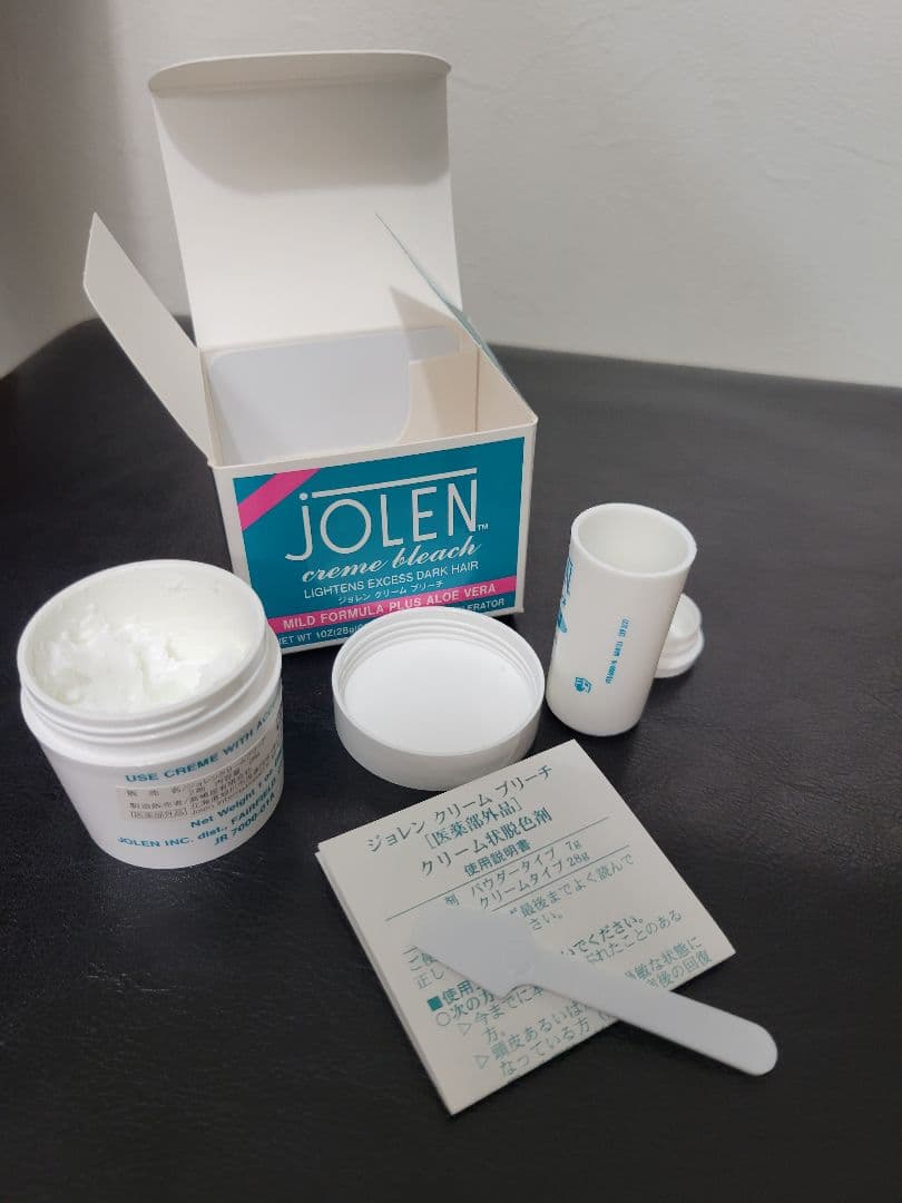 ジョレンクリーム ブリーチ クリーム状脱色剤 眉毛 脱色剤 - メルカリ