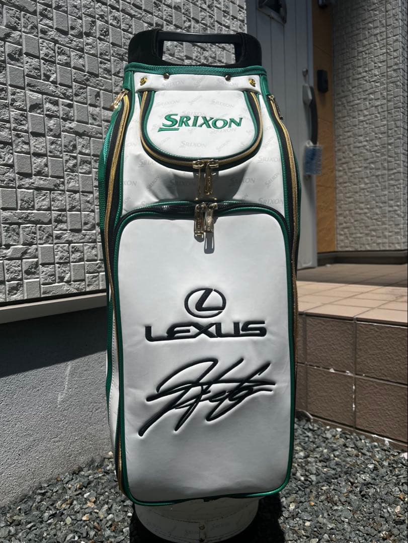 松山モデル　Srixon Lexus ゴルフ　キャディーバッグ 松山英樹 新作限定Srixon Lexus ゴルフキャディバッグ - メルカリ