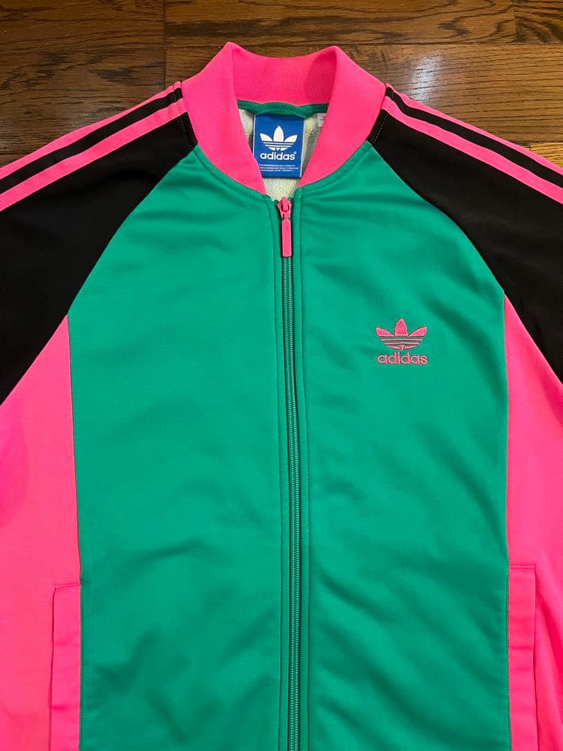 adidas アディダス トラックトップ ジャージ サイズL クレイジー柄