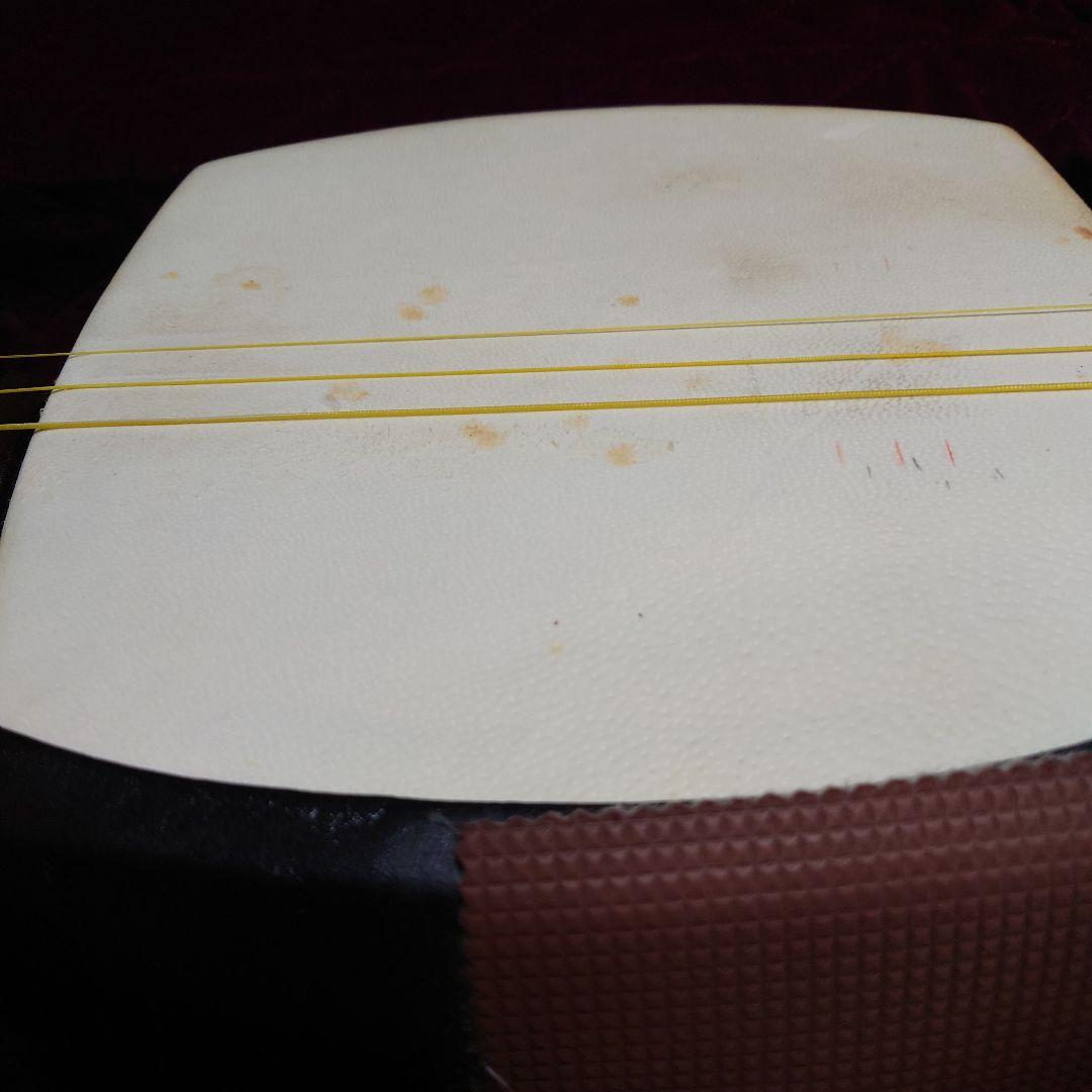 青空さん専用出品】◇津軽三味線【紅木総木目/金細】付属品/ケース付き