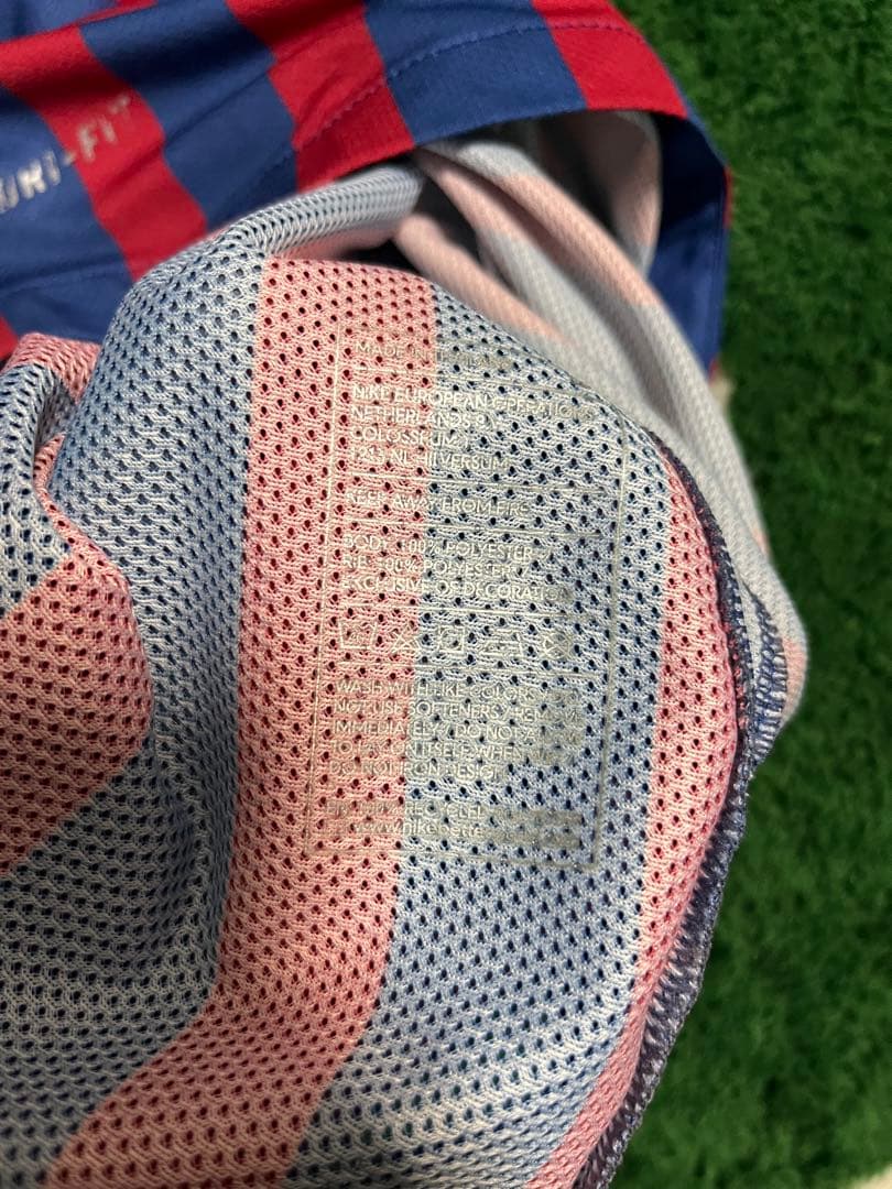 リオネルメッシ ユニフォーム バルセロナ 選手支給 Lサイズ