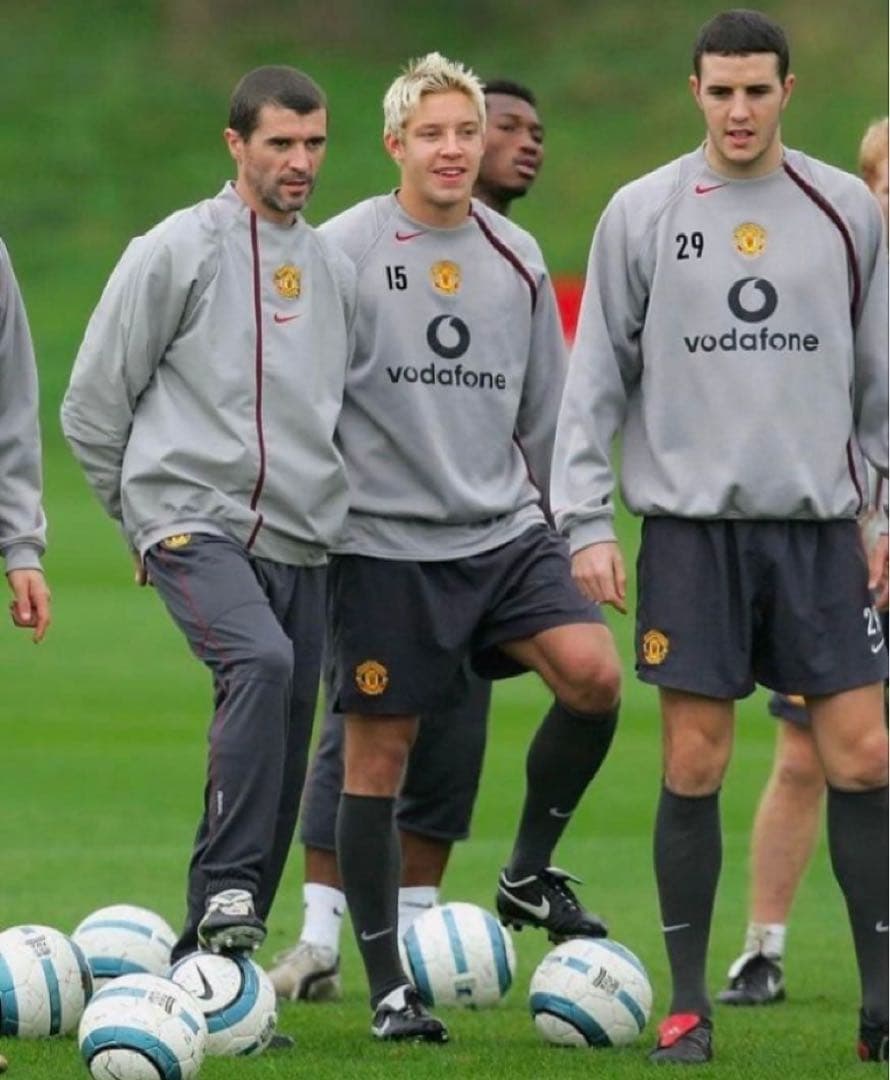 マンチェスターユナイテッドNike トレーニングトップ 00s古着　ピステ ﾏﾝﾁｪｽﾀｰﾕﾅｲﾃｯﾄﾞFC ﾄﾚｰﾆﾝｸﾞﾄｯﾌﾟ ｶﾚｯｼﾞﾛｲﾔﾙ/ﾌ／サッカーショップKAMO