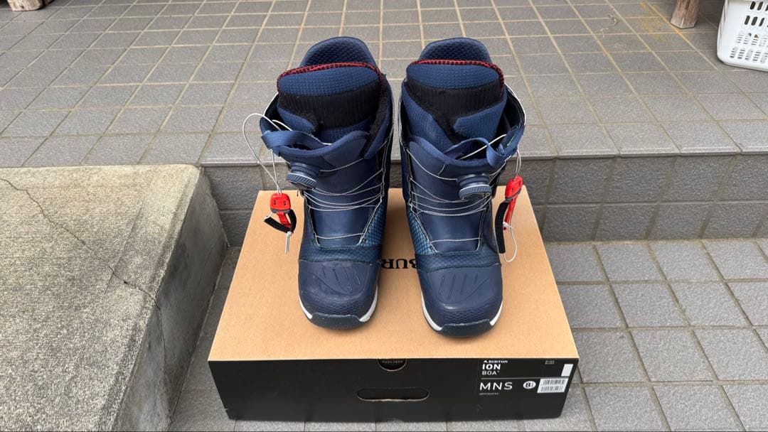 Burton Ion スノーボードブーツ MNS ネイビー　アイオンBOA Burton Ion Boa Snowboard Boots - Men's | Snowboards.com