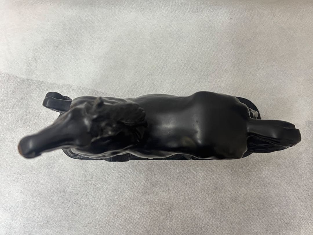 那智黒石 馬の置物 縁起物 幸運 招福 - メルカリ