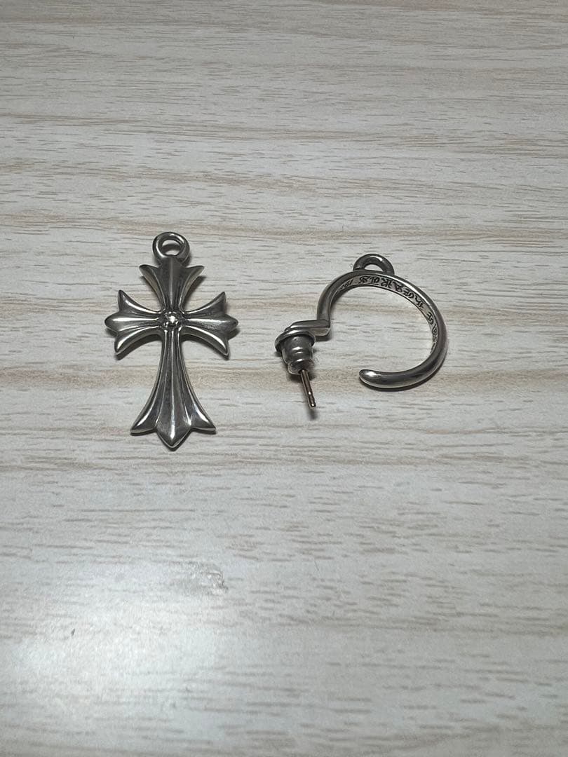 ★*様 クロムハーツ ch クロスフープピアス クロムハーツCHクロスフープイヤリング（ピアス）|クロムハーツ通販