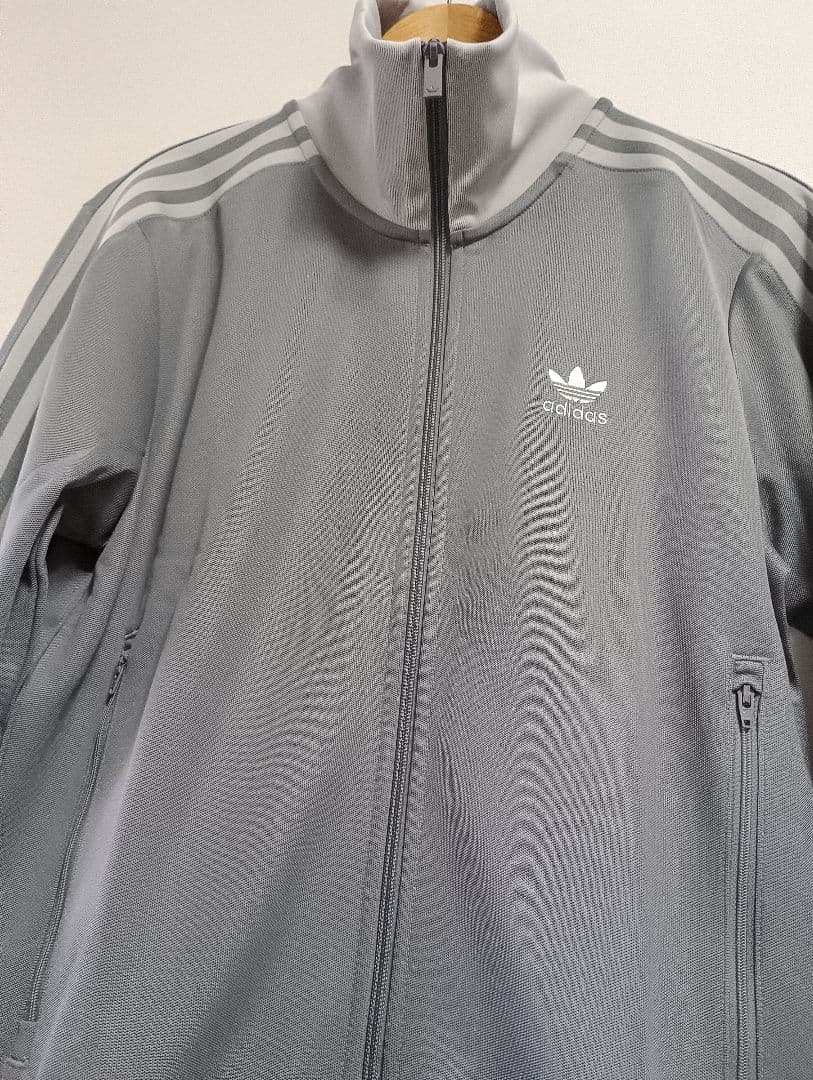 adidas グレー ジャージ ベッケンバウアー L JP1226 新品タグ