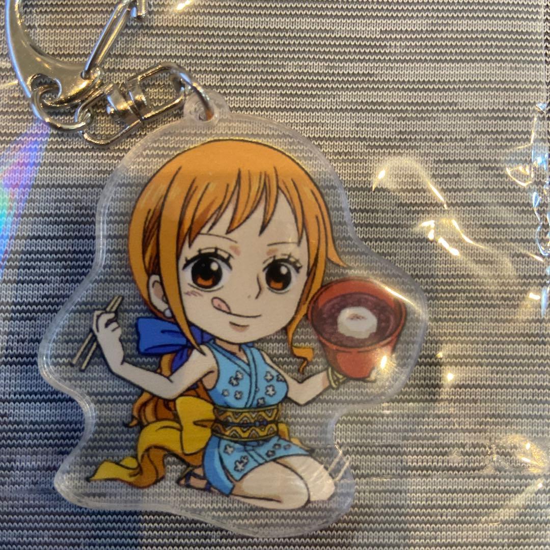ワンピース アクリルキーホルダー ナミ - メルカリ