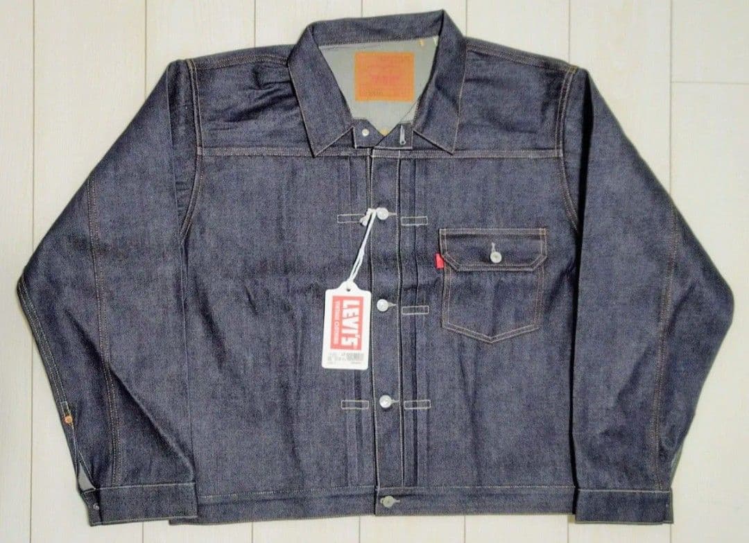 新品 リジッド 46 Tバック 506XXE 1936 1st LVC Gジャン Levi's VINTAGE CLOTHING LEVI'S 506XXE TYPE I DENIM JACKET 1936