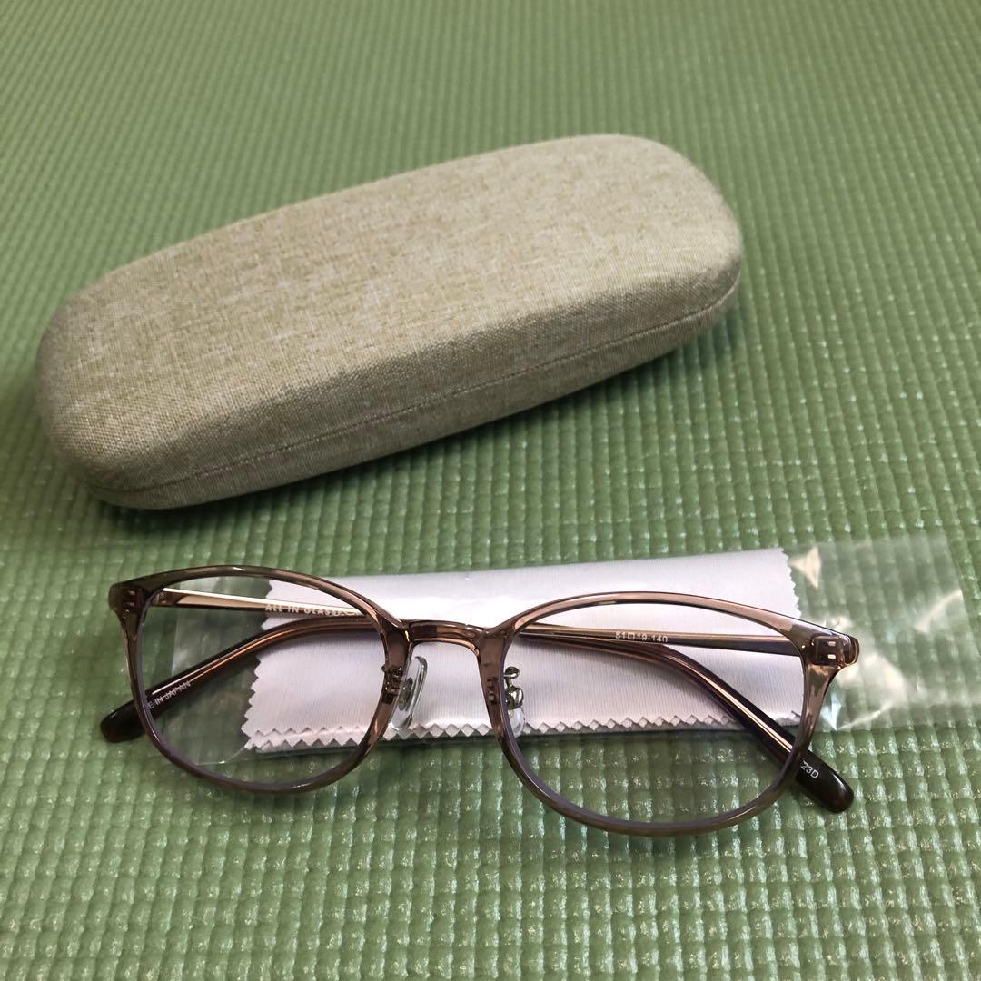 ロッピング通版 オールイングラス クリアベージュ老眼鏡 未使用品