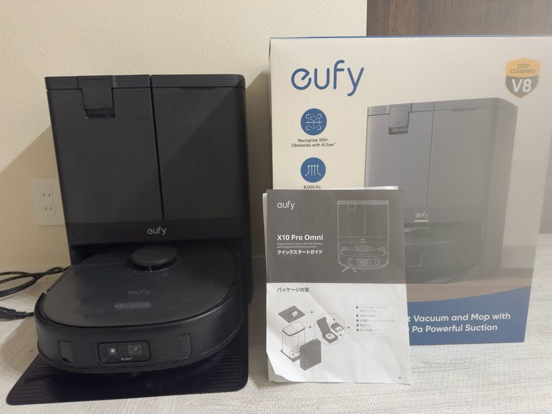 Eufy X10 Pro Omni ロボット掃除機本体 2025年 Eufy X10 Pro Omni | ロボット掃除機の製品情報 | Anker Japan 公式