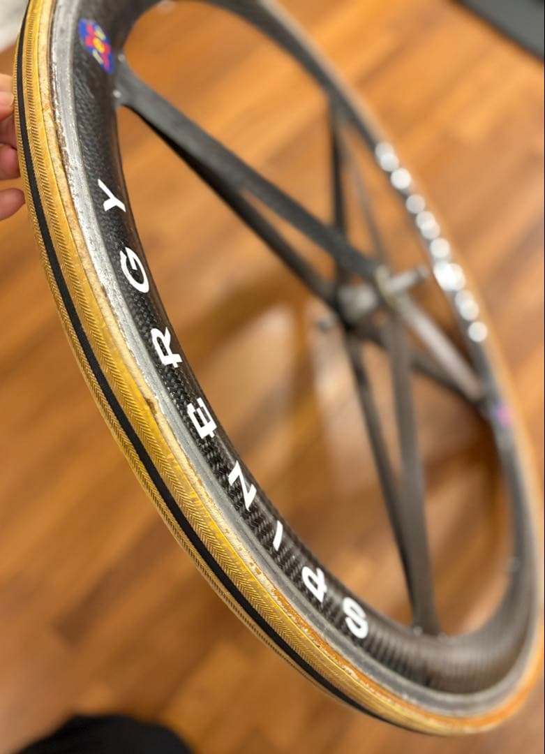 SPINERGY カーボン チューブラータイヤ用ホイール