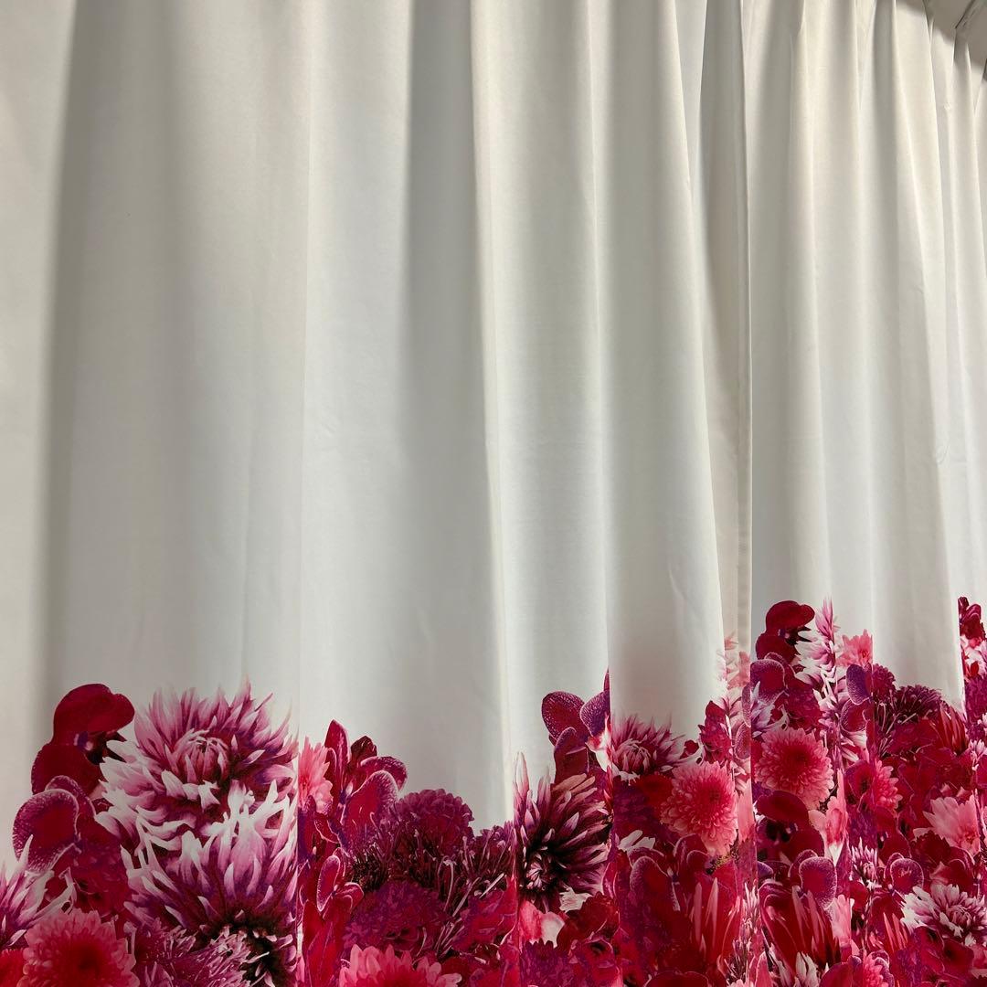 Rady リゾフラカーテン 100×178 2枚＋タッセル付き