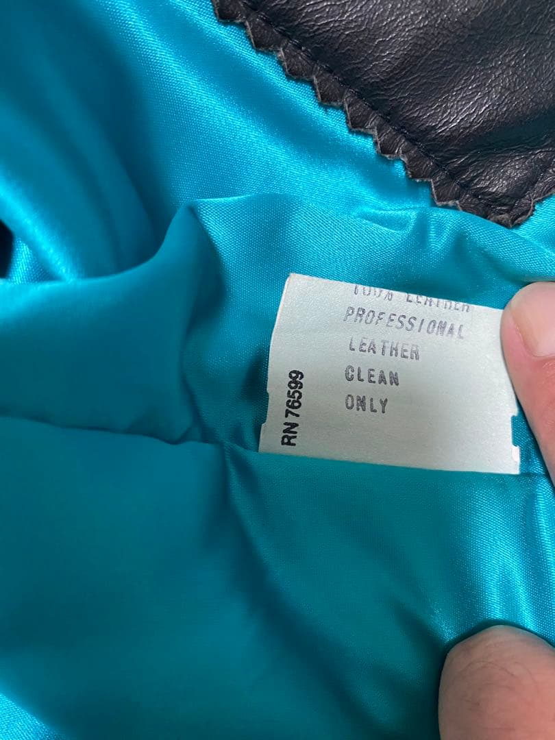 セール中Dolphins オールレザー ジャケット NFL - メルカリ