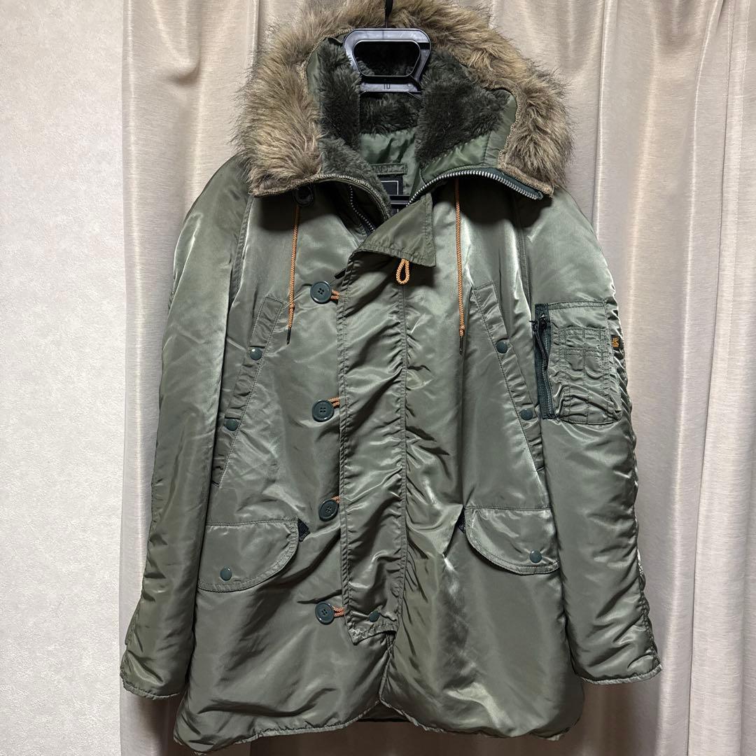 希少 限定 ALPHA アルファ N3B MADE IN USA M 米国製 Alpha Industries（アルファ・インダストリーズ） ALPHA アルファ N-3B
