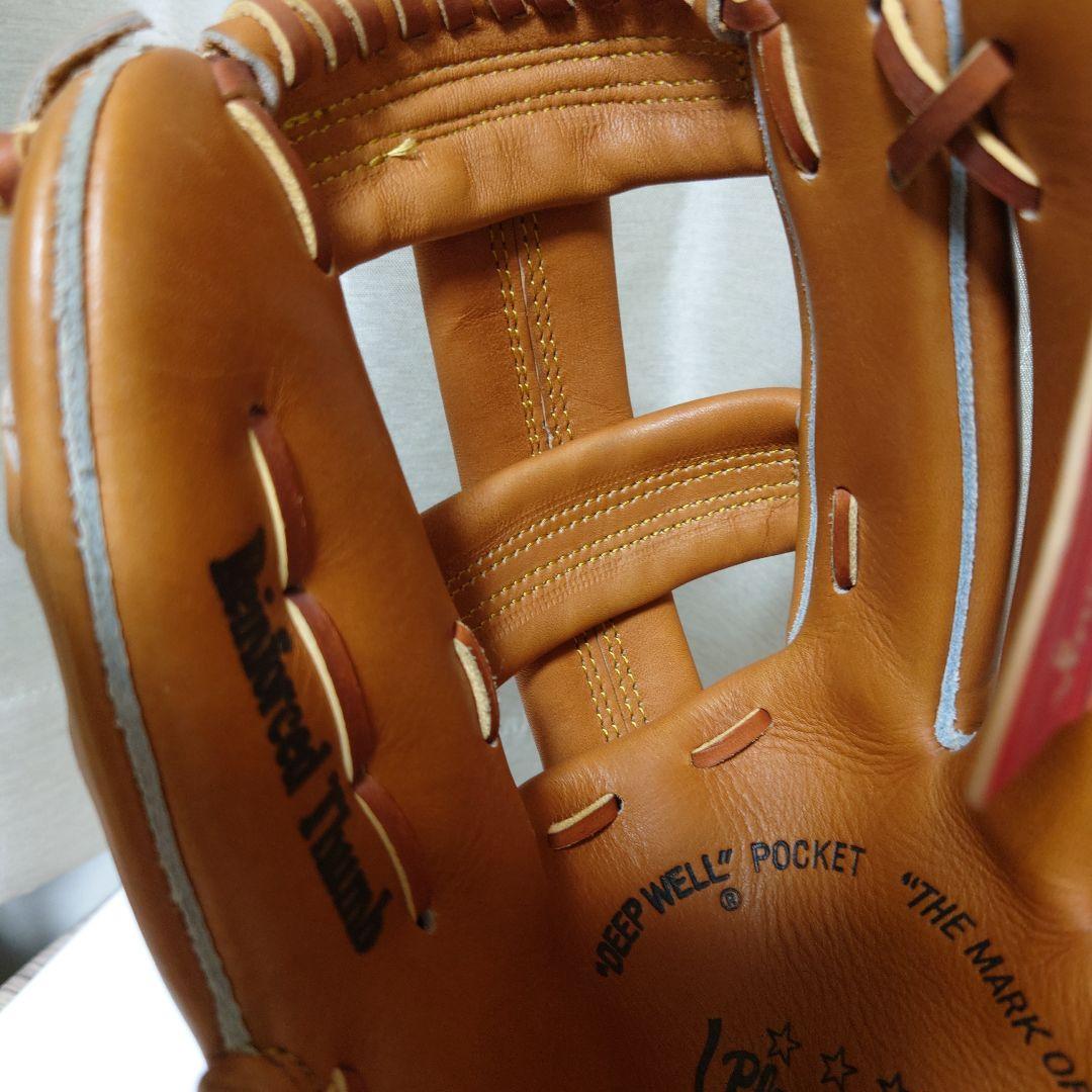 Rawlings アシックスRG45三ツ星 軟式グローブ