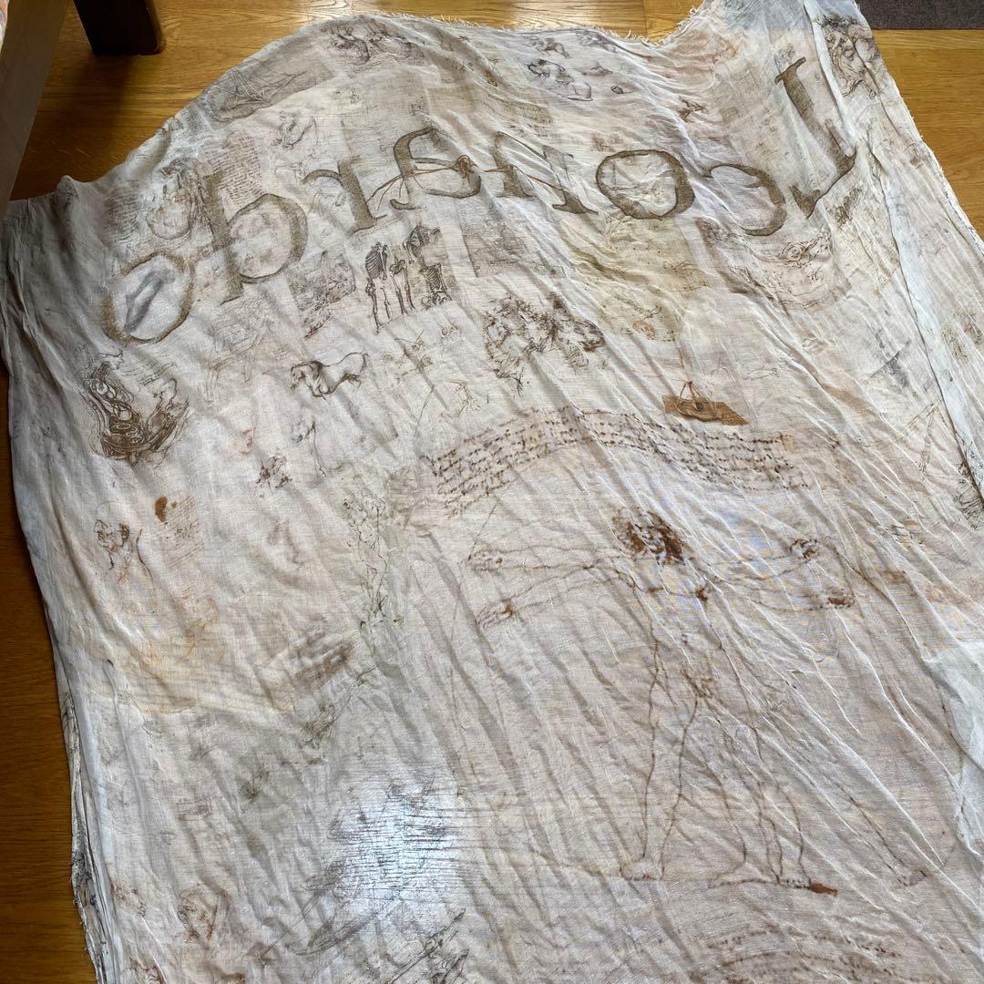 O*S様 Faliero Sarti サルティ ダヴィンチモチーフストール - メルカリ