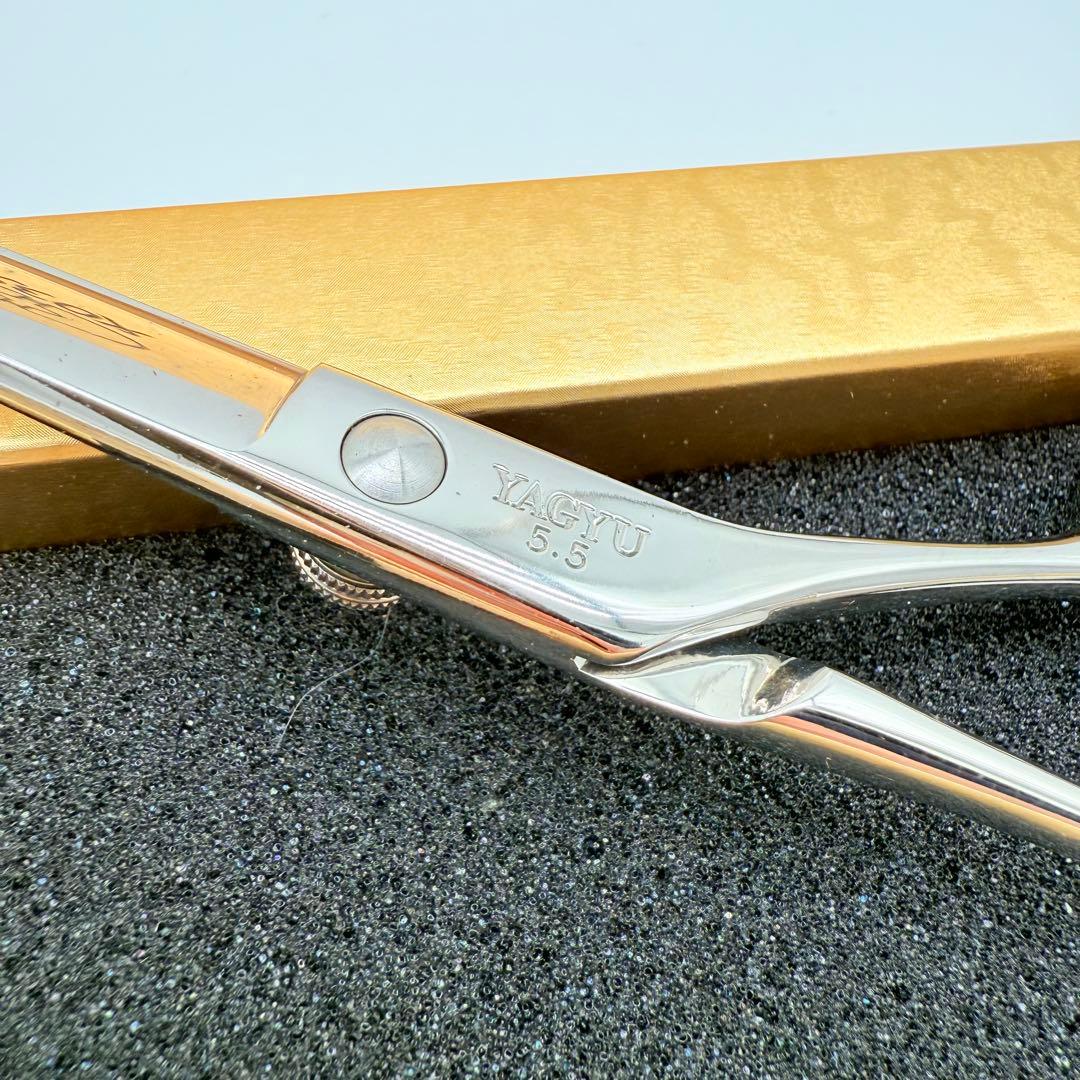 柳生 YAGYU REOX FX-M 5.5 シザー 美容師 理容師 右利き