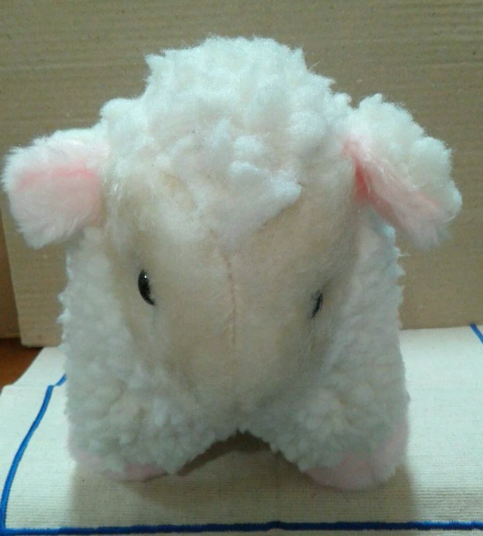 昭和レトロ 創美社 ひつじ ぬいぐるみ 中古品 - メルカリ