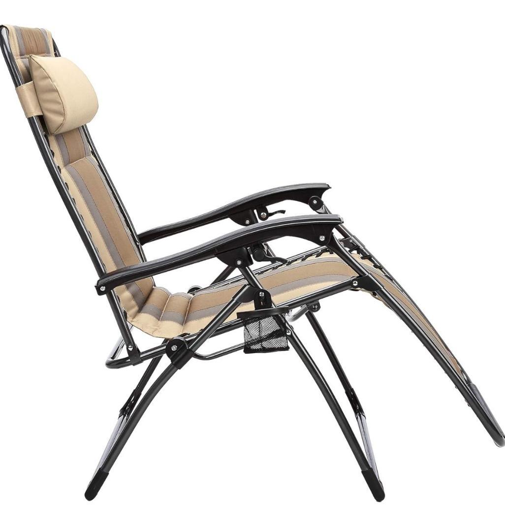 OYB6】ゼログラビティー チェア パッド付 アウトドア キャンプ