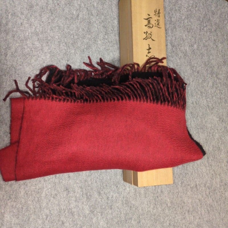 神の繊維 ビキューナ 高級感 ストール マフラー リバーシブル フリンジ