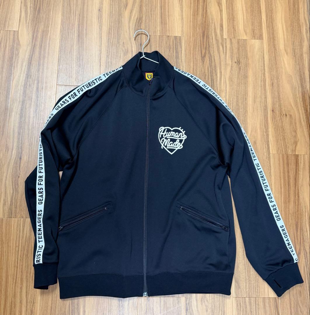 Human Made ジャージ XXL ブラック HUMAN MADE TRACK JACKET Black