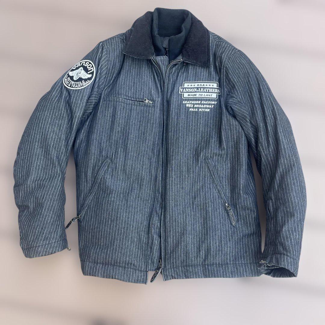 Vanson v22110W COTTON JACKET ストレレッチモデル Vanson v22110W COTTON JACKET ストレレッチモデル - メルカリ